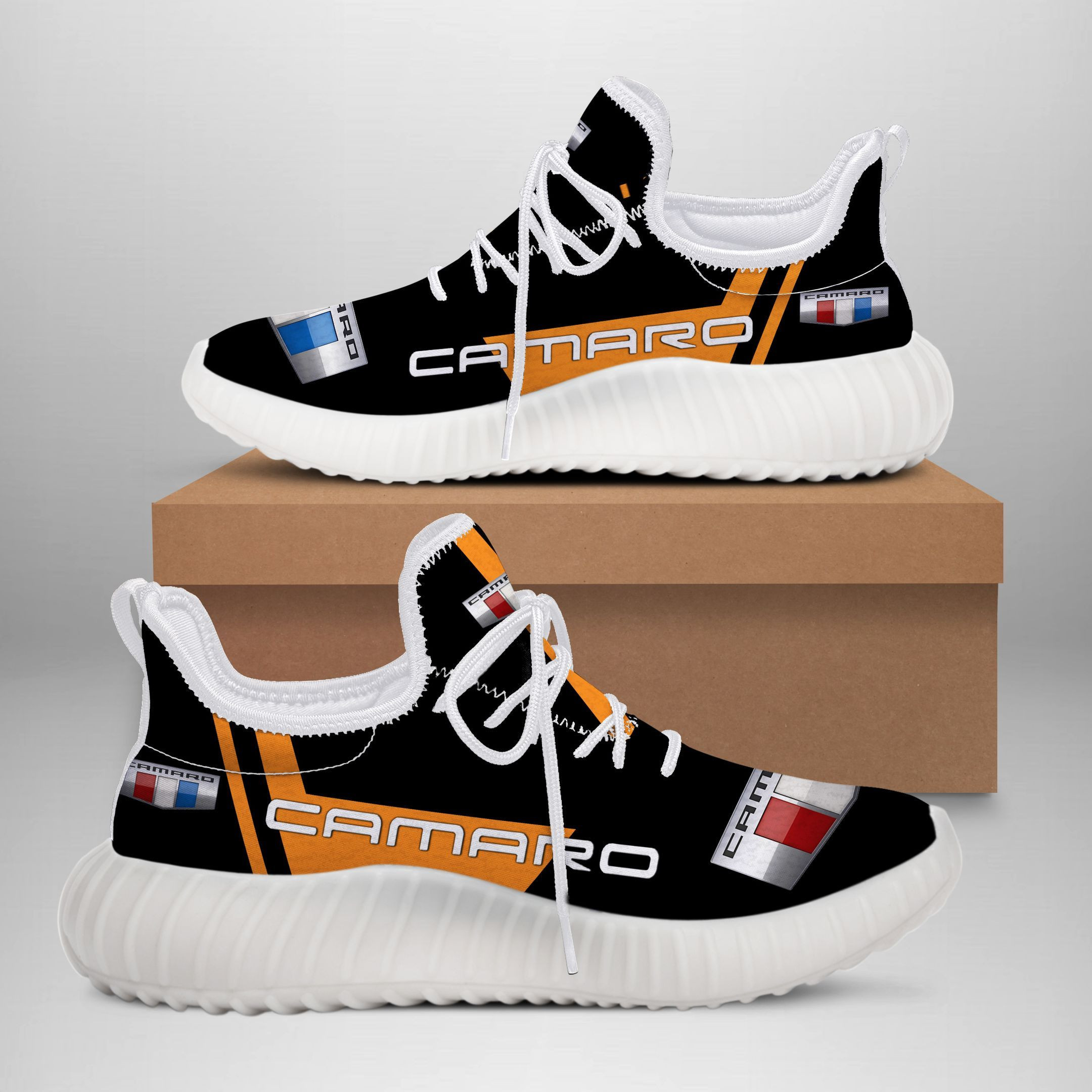 Camaro YZ Schuhe Ver 1 (Schwarz-Orange)