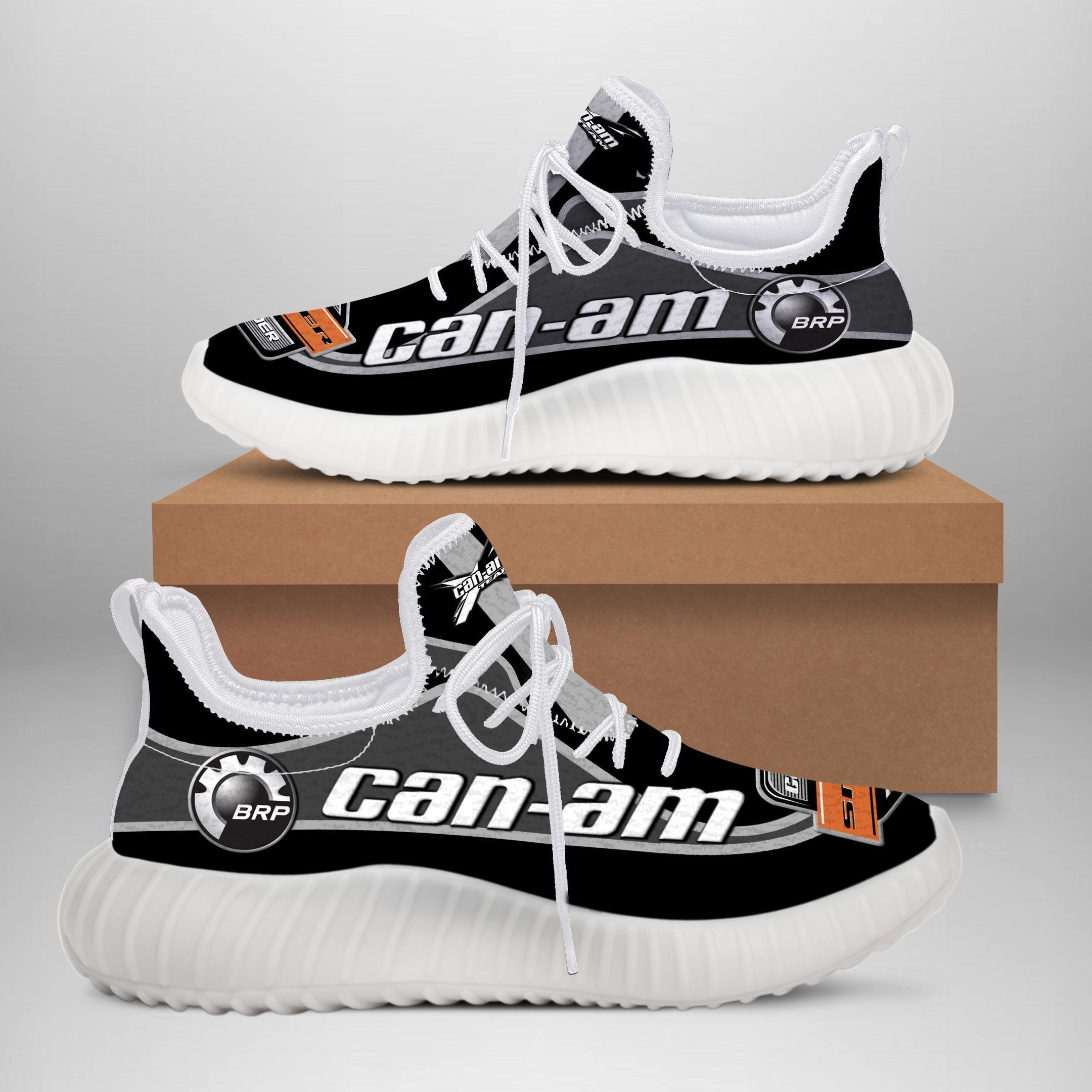 Can-Am YZ Schuhe Ver 2 (Schwarz)