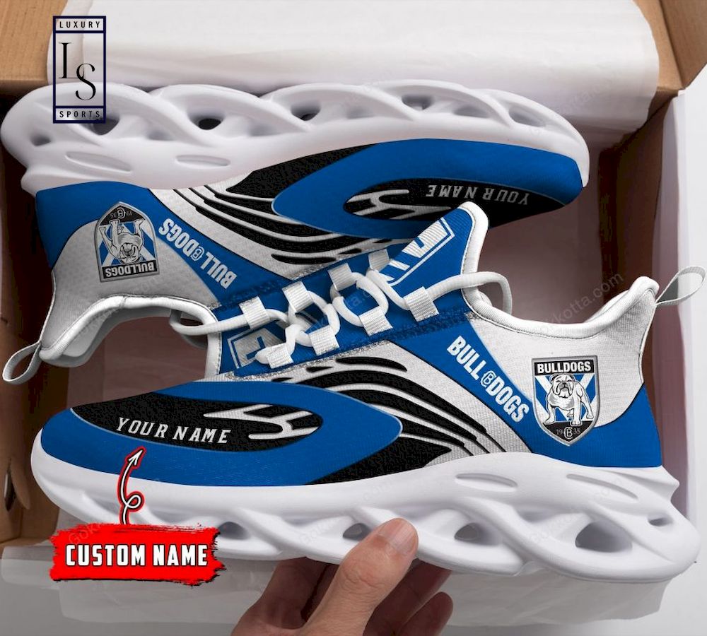 Canterbury-Bankstown Bulldogs NRL personalisierte Max-Schuhe