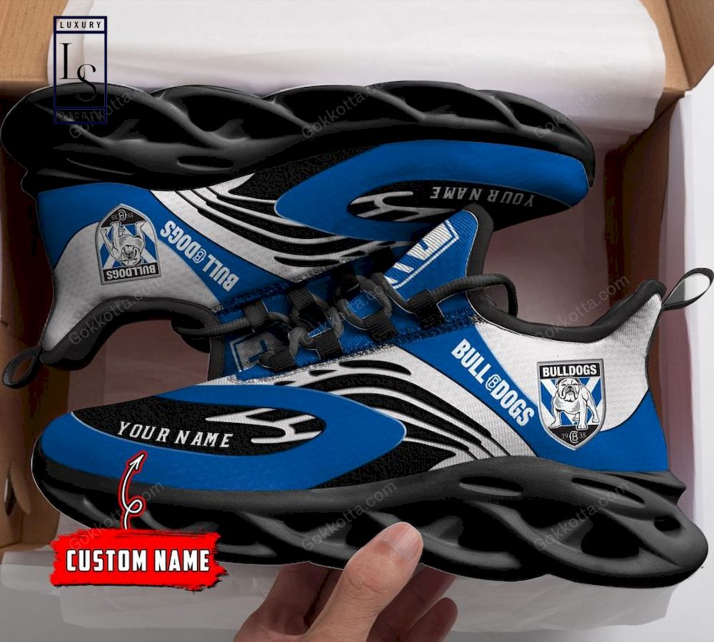 Canterbury-Bankstown Bulldogs NRL personalisierte Max-Schuhe