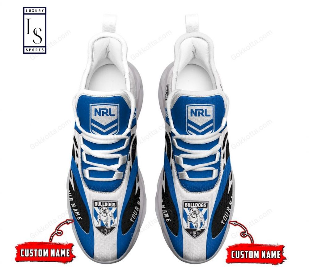 Canterbury-Bankstown Bulldogs NRL personalisierte Max-Schuhe