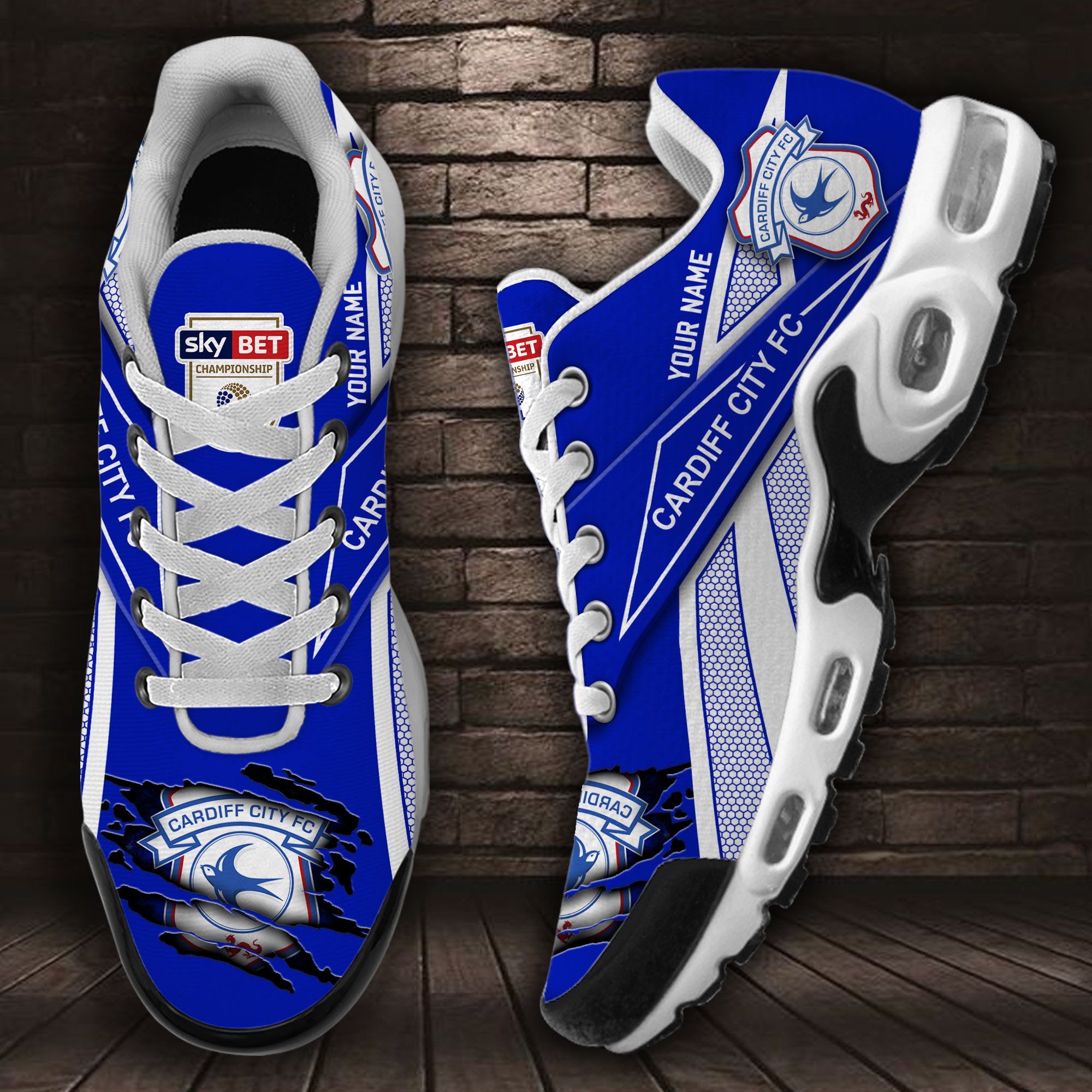Cardiff City F.C TN Schuhe Sneakers für Männer und Frauen