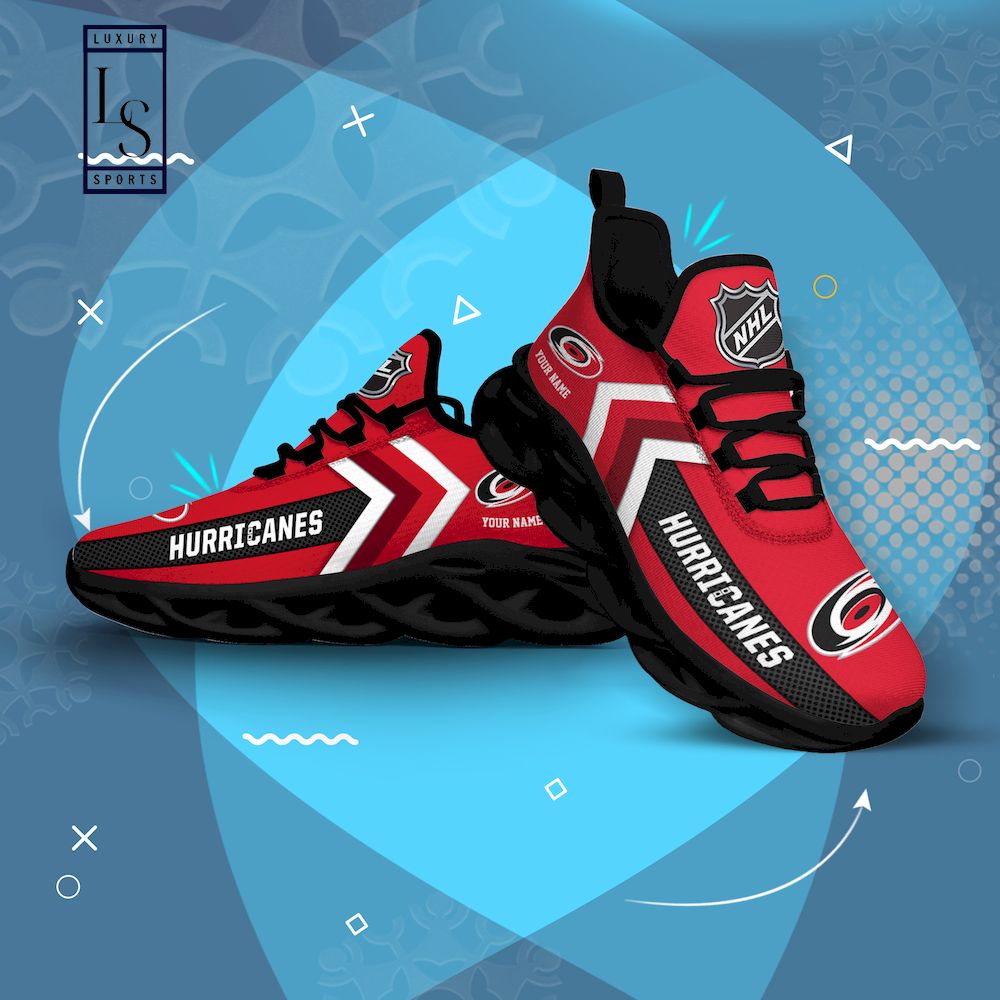 Carolina Hurricanes NHL personalisierte Max-Schuhe