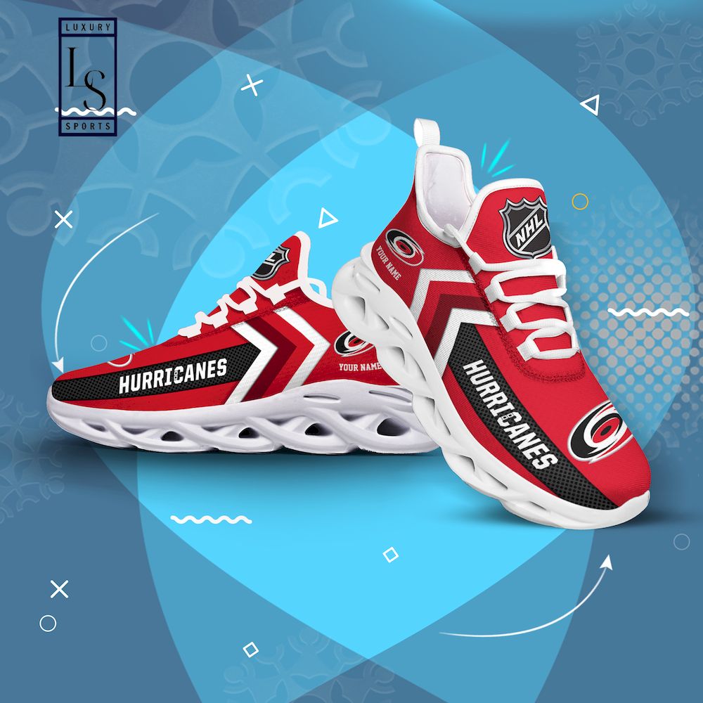 Carolina Hurricanes NHL personalisierte Max-Schuhe