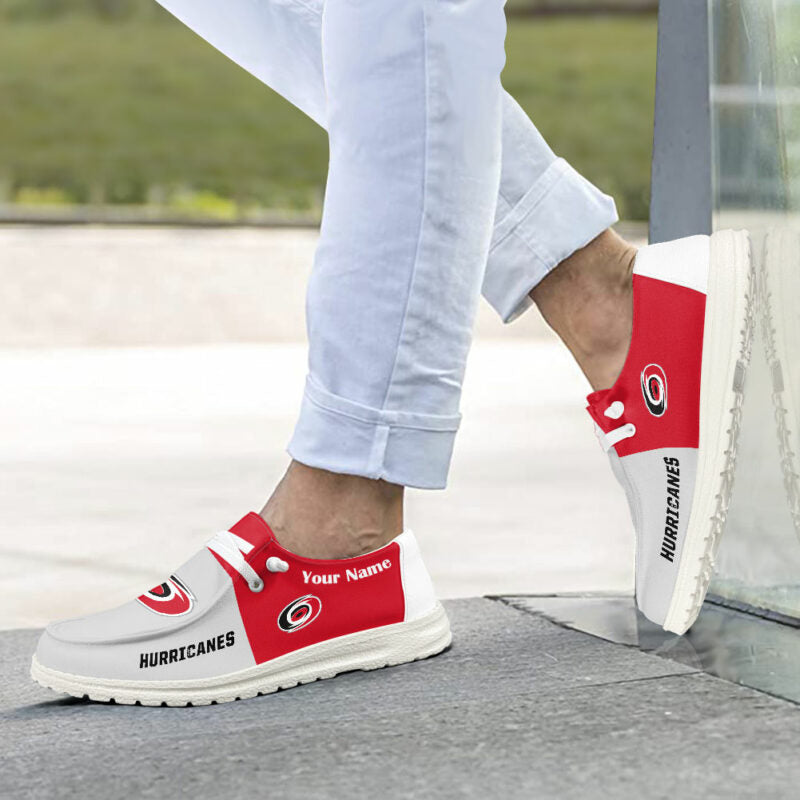 Carolina Hurricanes personalisierte H-D-Sportschuhe – individuelles Namensdesign