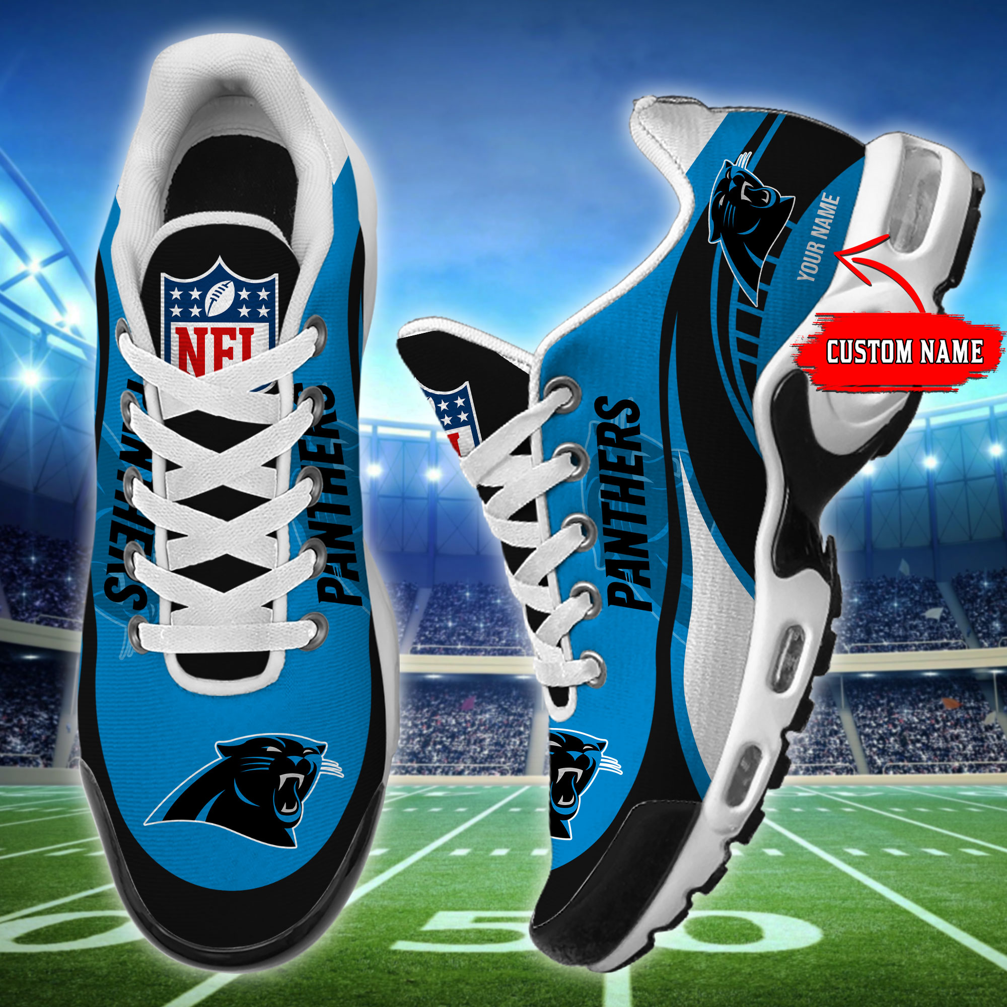 Carolina Panthers-32 Teams TN H56 SCHUHE Cooles Geschenk-SP18082337ID02