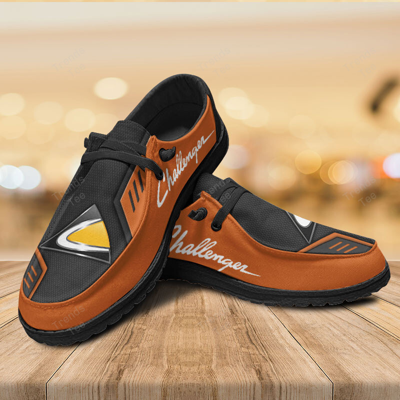 Challenger personalisierte Hey Dude Sportschuhe – individuelles Namensdesign, perfektes Geschenk für Fans