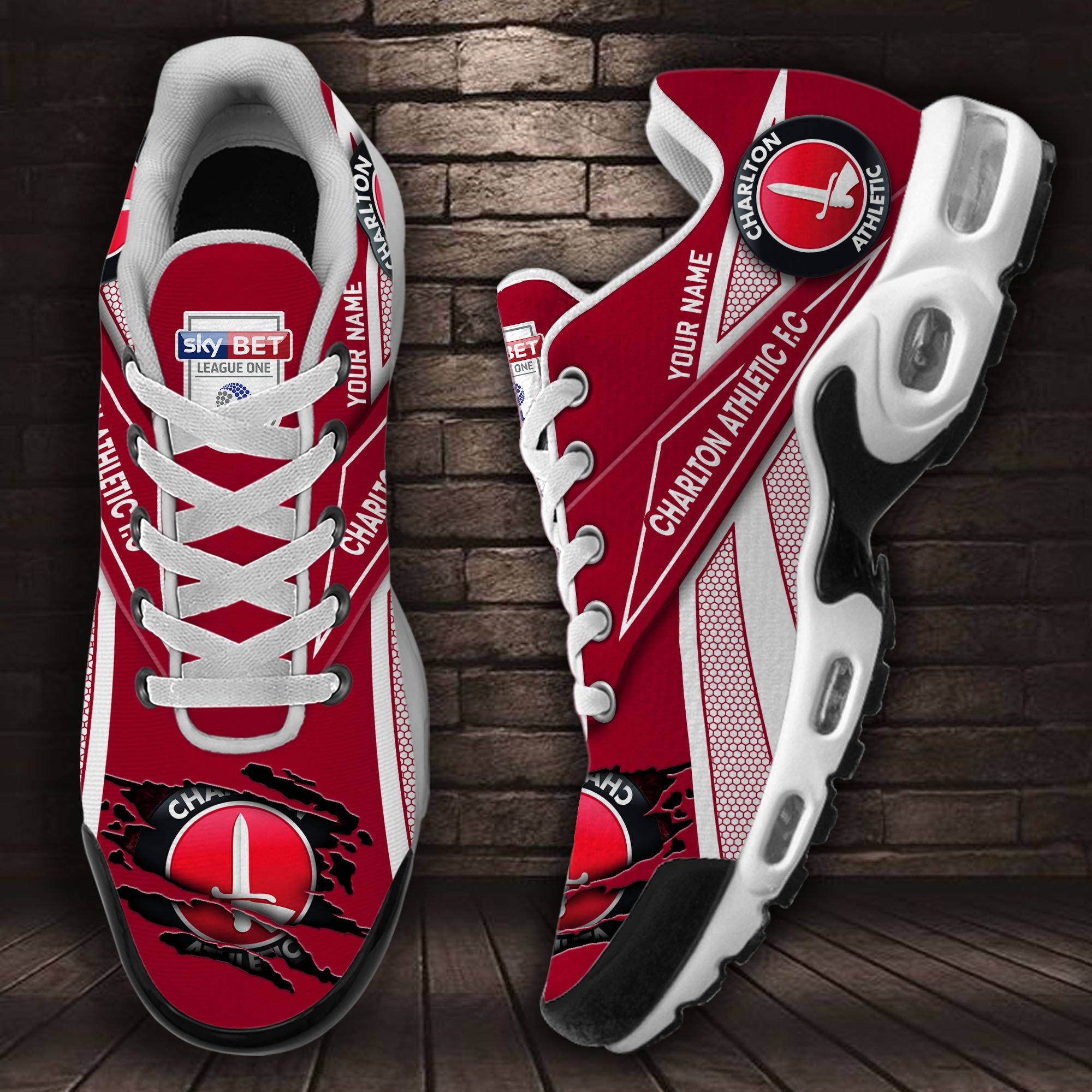 Charlton Athletic F.C TN Schuhe Sneakers für Männer und Frauen