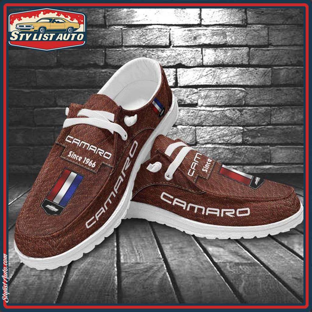 Chevrolet Camaro H-D Schuhe, Autoschuhe – die besten Geschenke für Autoliebhaber