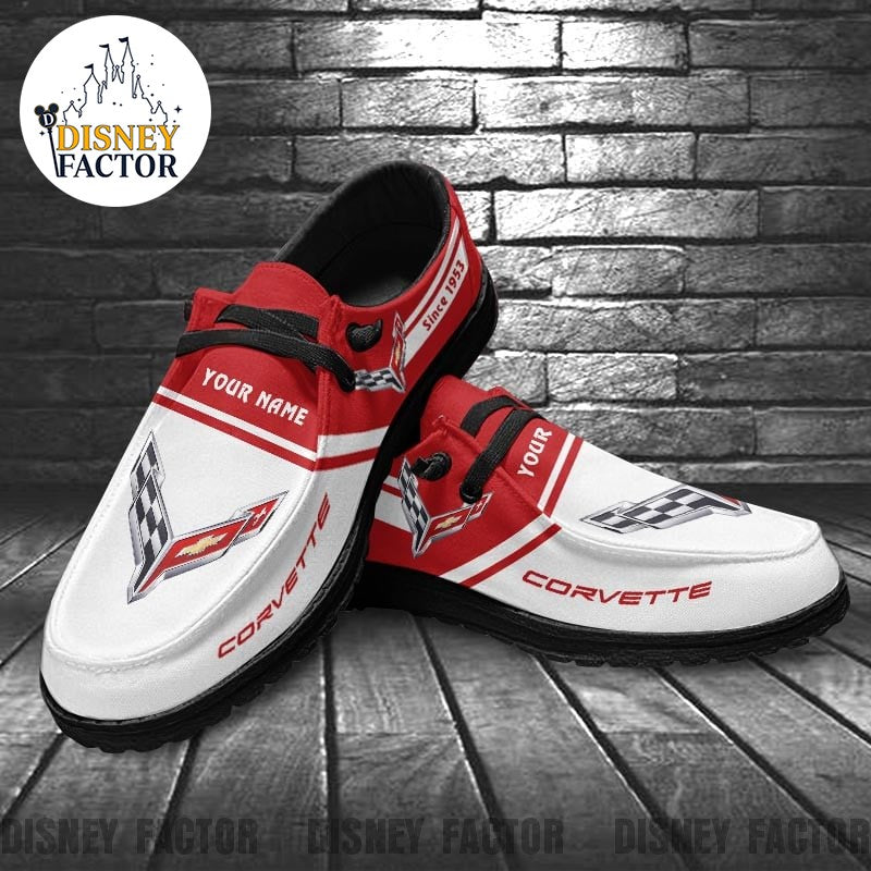 Chevrolet Corvette Auto personalisierte H-D Sportschuhe – individuelles Namensdesign