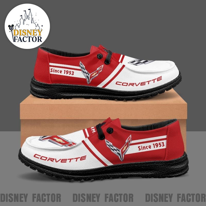 Chevrolet Corvette Auto personalisierte H-D Sportschuhe – individuelles Namensdesign