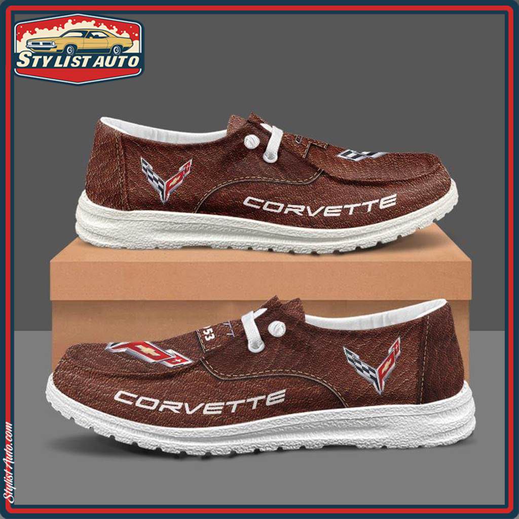 Chevrolet Corvette H-D Schuhe, Autoschuhe – die besten Geschenke für Autoliebhaber