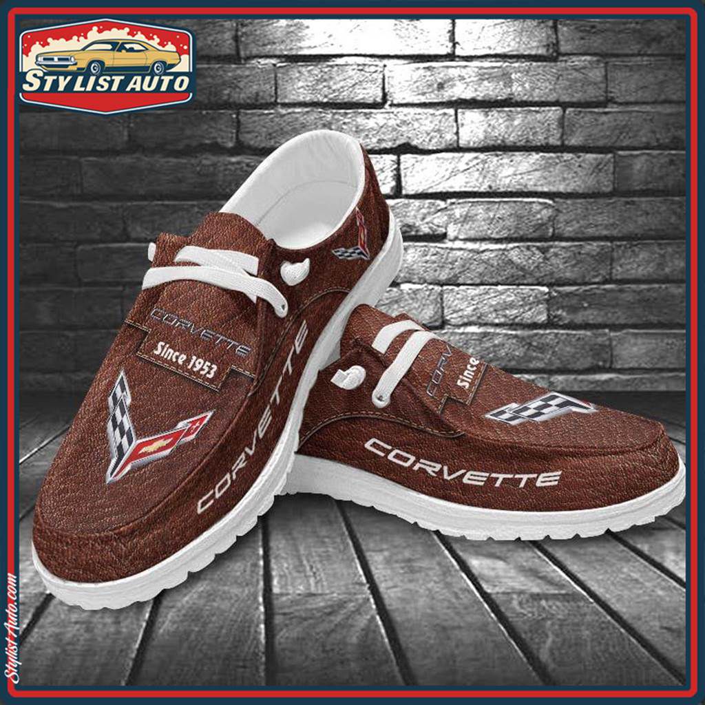 Chevrolet Corvette H-D Schuhe, Autoschuhe – die besten Geschenke für Autoliebhaber