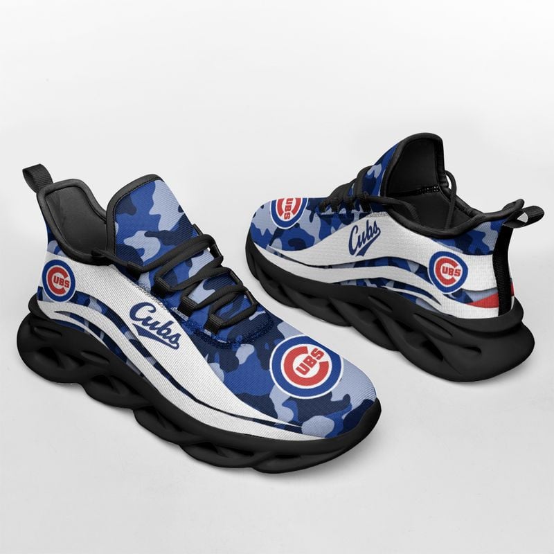 Chicago Cubs Camo-Muster MAX SHOES NEW019737
