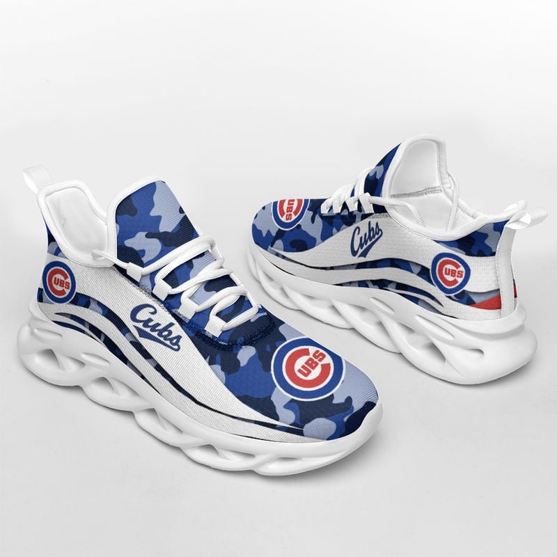 Chicago Cubs Camo-Muster MAX SHOES NEW019737