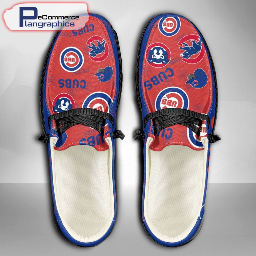 Chicago Cubs Custom H-D Schuhe