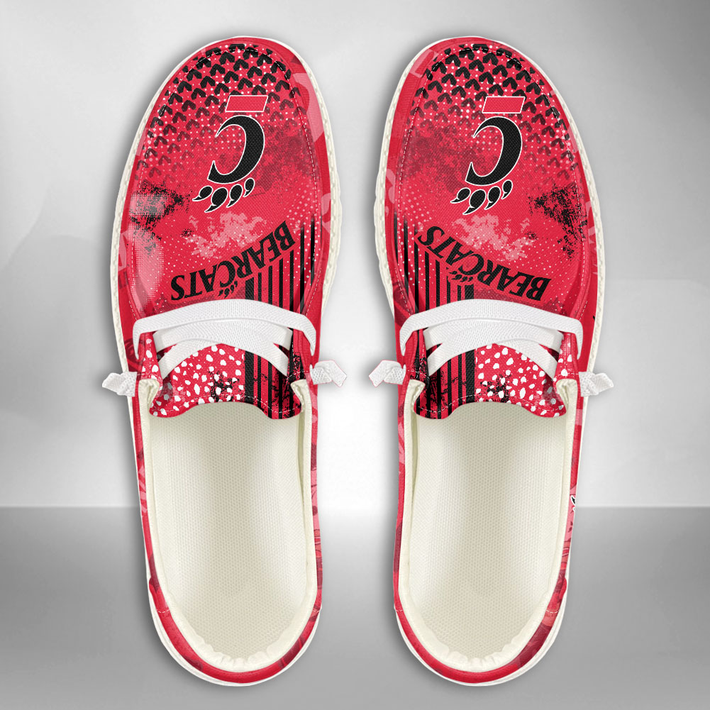 Cincinnati Bearcats H-D Shoes Wally Herren-Slipper zum Schnüren für Männer und Frauen