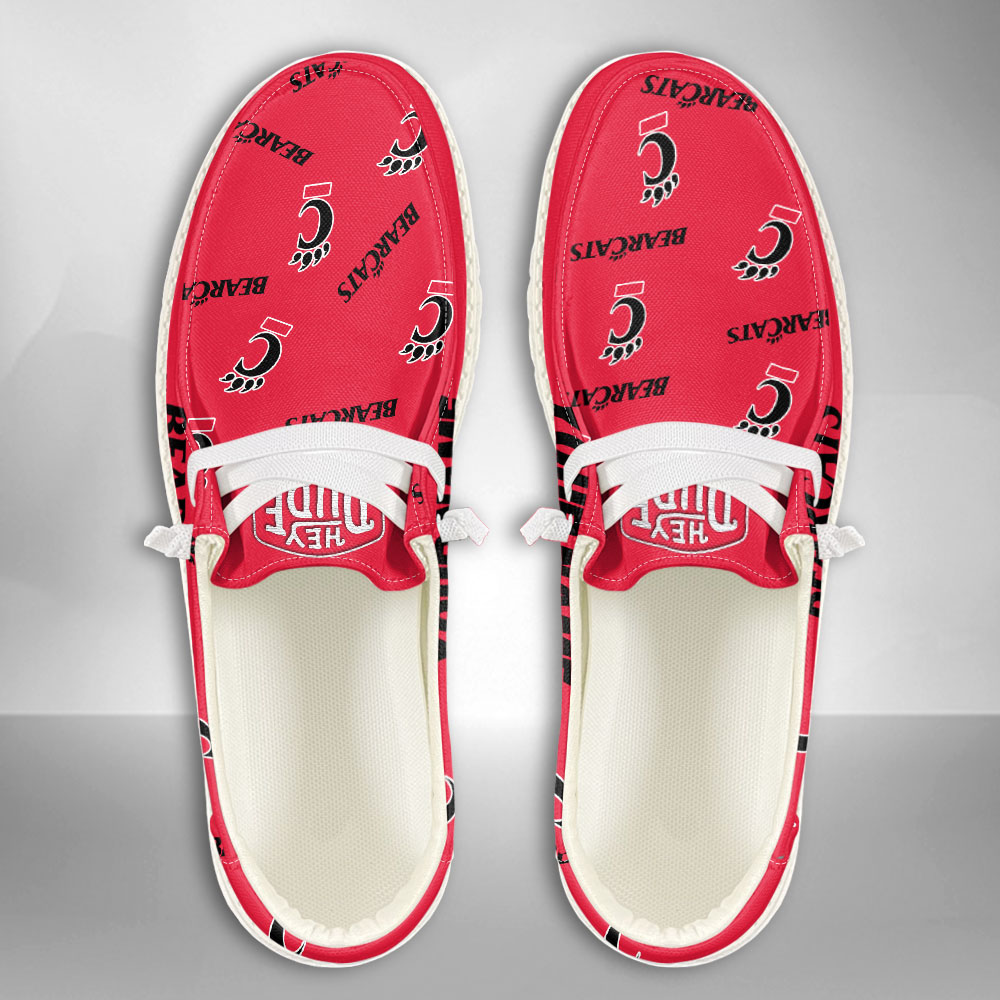 Cincinnati Bearcats H-D Shoes Wally Herren-Slipper zum Schnüren für Männer und Frauen