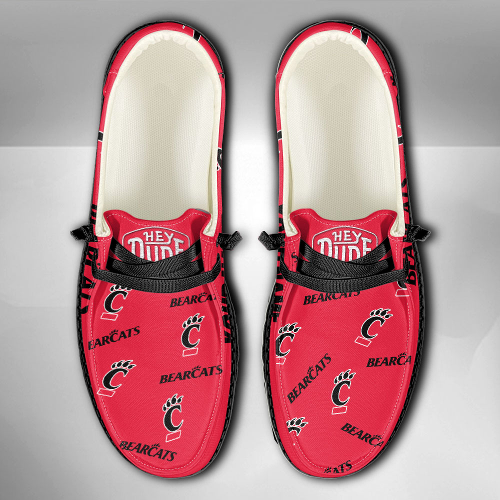 Cincinnati Bearcats H-D Shoes Wally Herren-Slipper zum Schnüren für Männer und Frauen