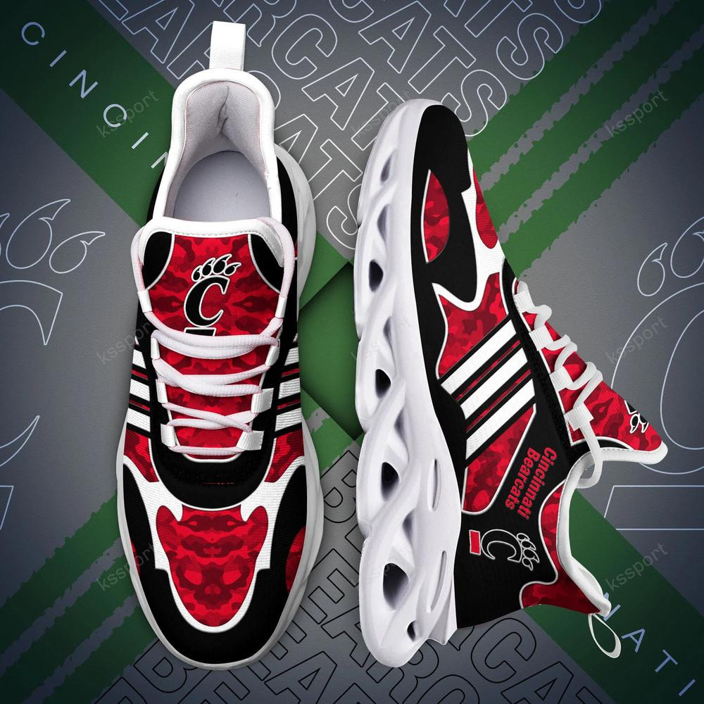 Cincinnati Bearcats Max Soul Clunky, Camo Running Sneakers für Fans aller Zeiten