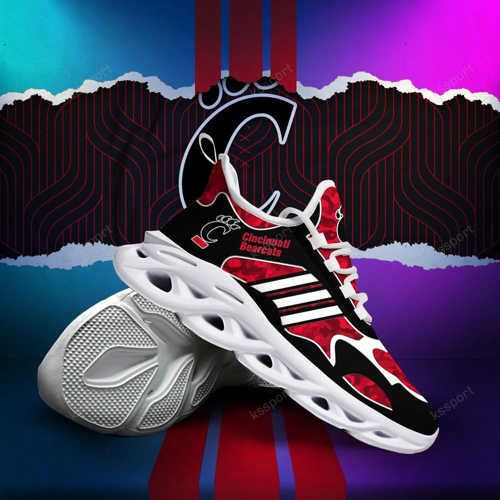 Cincinnati Bearcats Max Soul Clunky, Camo Running Sneakers für Fans aller Zeiten