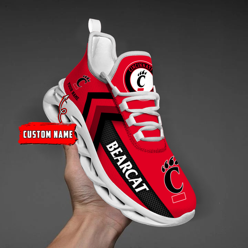 Cincinnati Bearcats personalisierter individueller Name MAX SHOES DS003