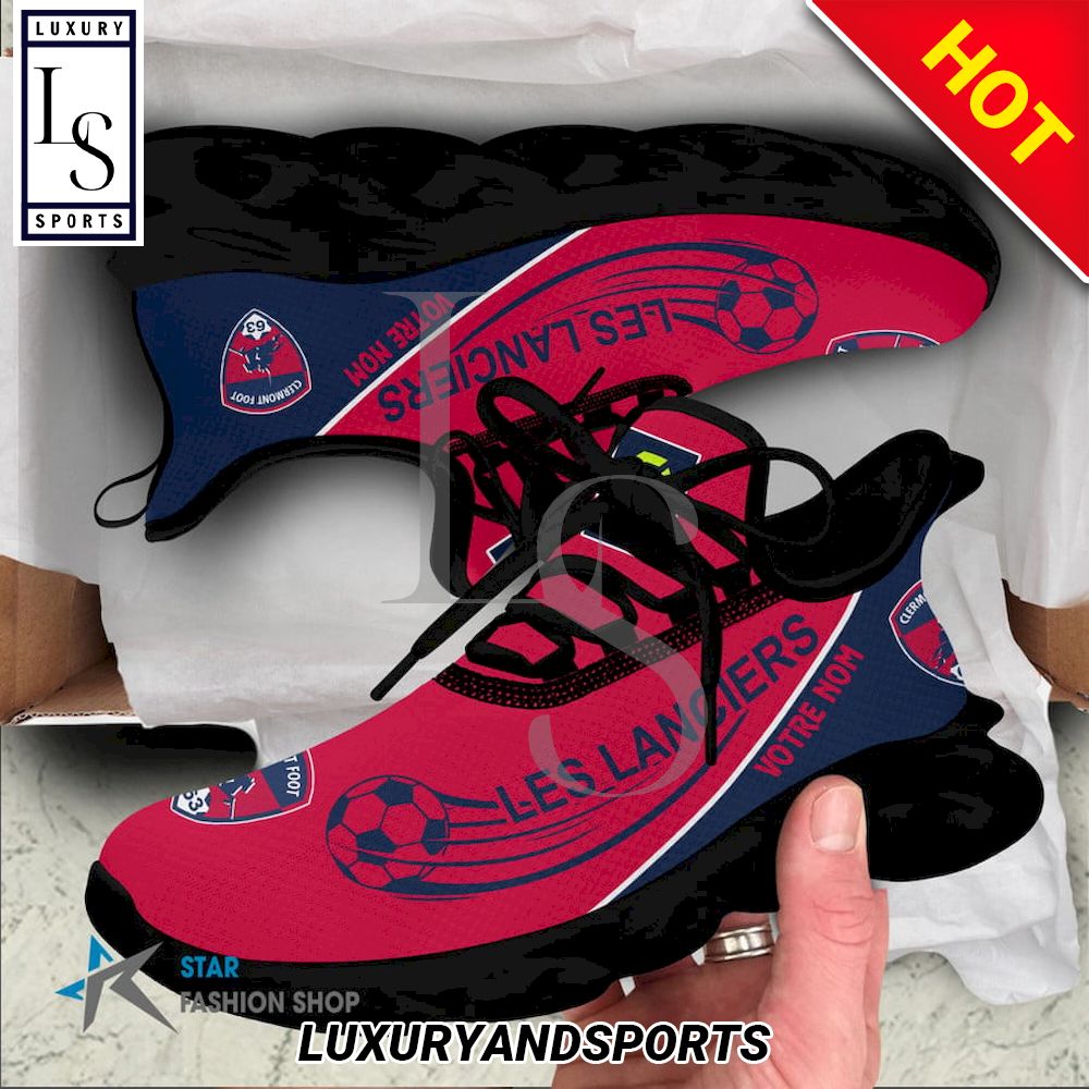 Clermont Foot Auvergne 63 Ligue 1 Benutzerdefinierter Name MAX SHOES