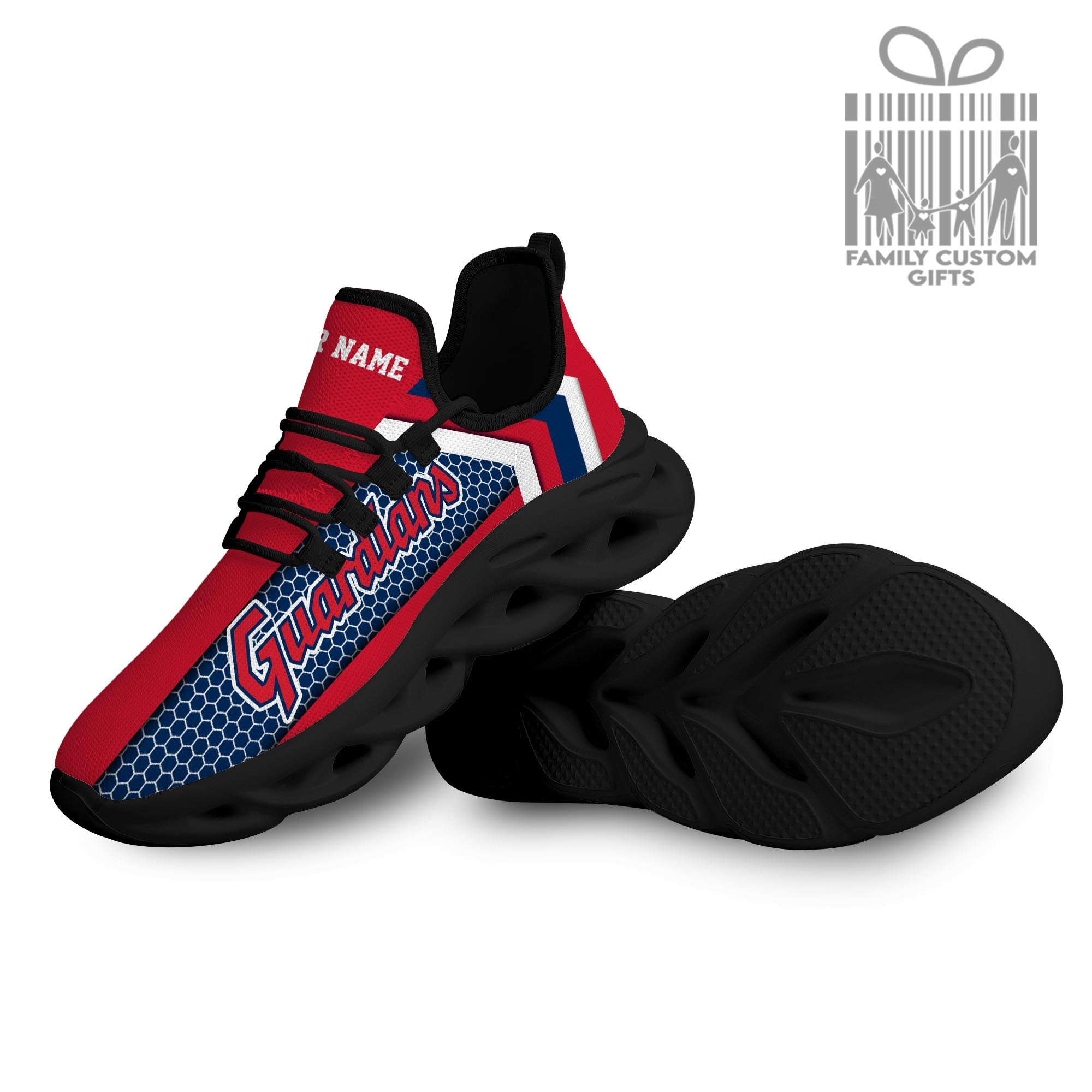Cleveland Guardians Custom Baseball Personalisierte Max Soul Sneakers Laufsportschuhe