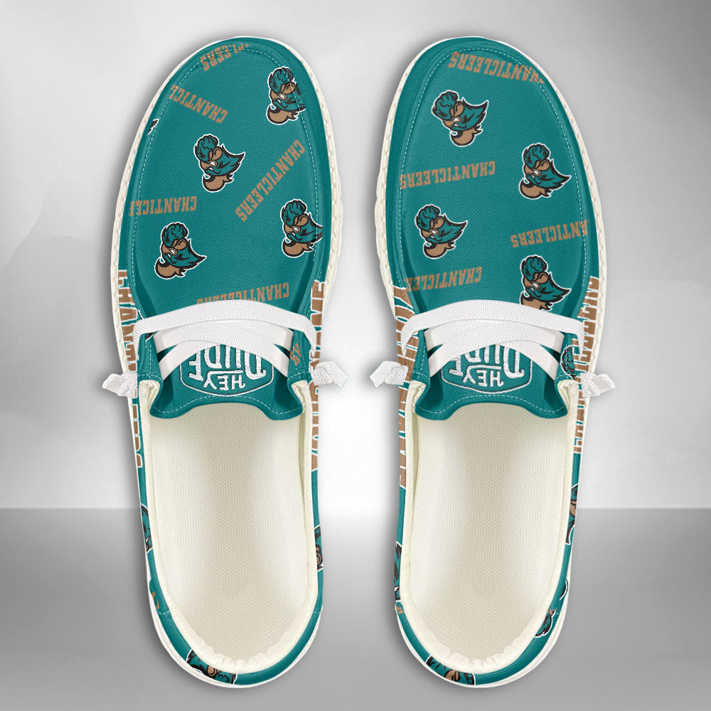Coastal Carolina Chanticleers H-D Shoes Wally Herren-Slipper zum Schnüren für Männer und Frauen