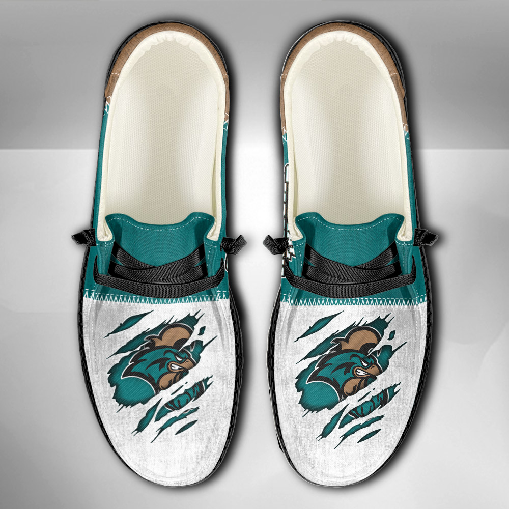 Coastal Carolina Chanticleers H-D Shoes Wally Herren-Slipper zum Schnüren für Männer und Frauen