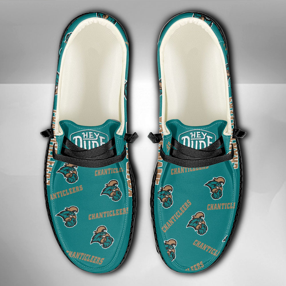 Coastal Carolina Chanticleers H-D Shoes Wally Herren-Slipper zum Schnüren für Männer und Frauen