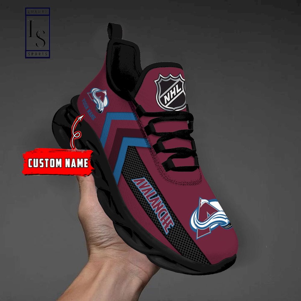 Colorado Avalanche NHL personalisierte Max-Schuhe