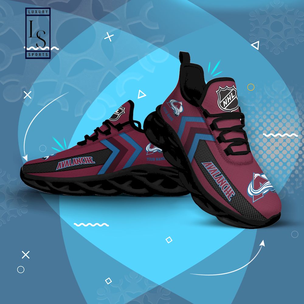 Colorado Avalanche NHL personalisierte Max-Schuhe