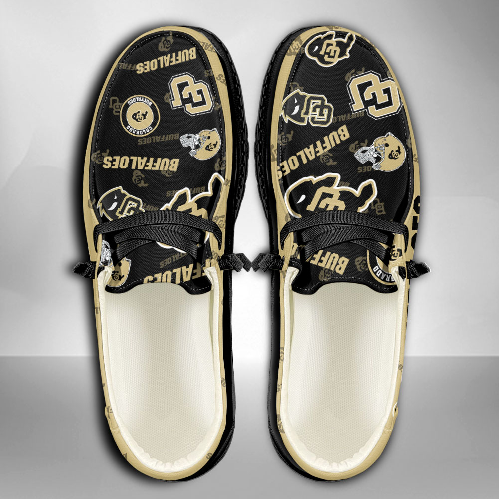 Colorado Buffaloes H-D Shoes Wally Herren-Schnürhalbschuhe für Damen und Herren