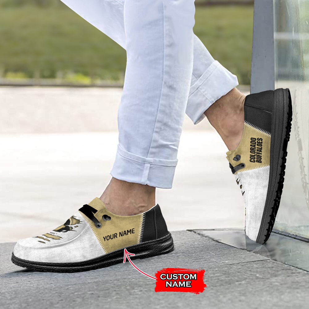 Colorado Buffaloes H-D Shoes Wally Herren-Schnürhalbschuhe für Damen und Herren