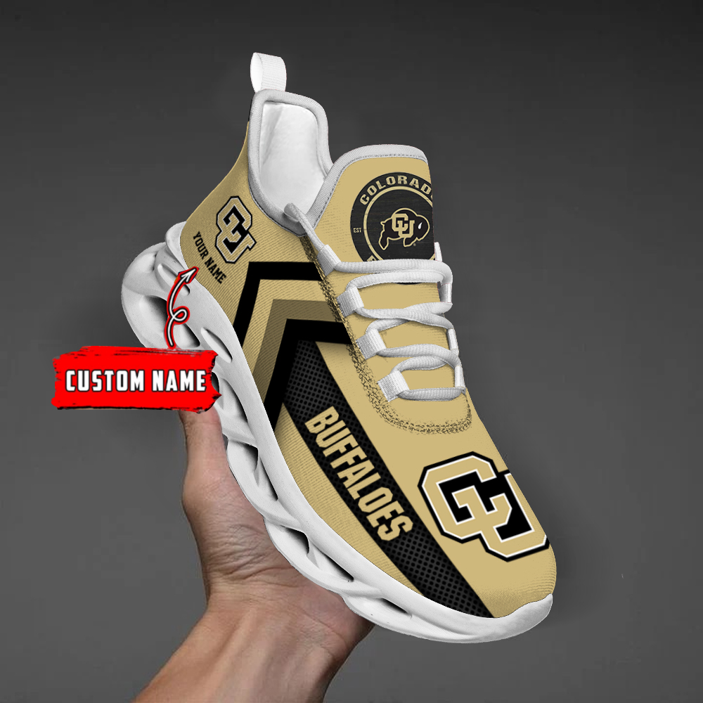 Colorado Buffaloes personalisierter individueller Name MAX SHOES DS003