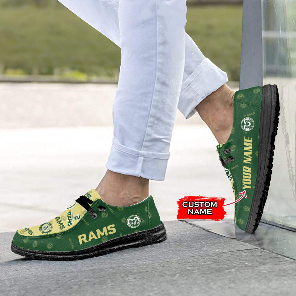 Colorado State Rams H-D Shoes Wally Herren-Schnürhalbschuhe für Damen und Herren