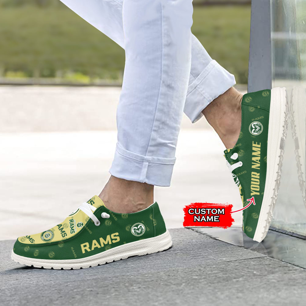 Colorado State Rams H-D Shoes Wally Herren-Schnürhalbschuhe für Damen und Herren