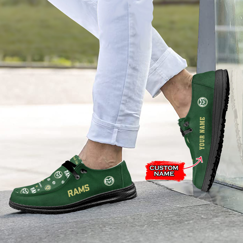 Colorado State Rams H-D Shoes Wally Herren-Schnürhalbschuhe für Damen und Herren