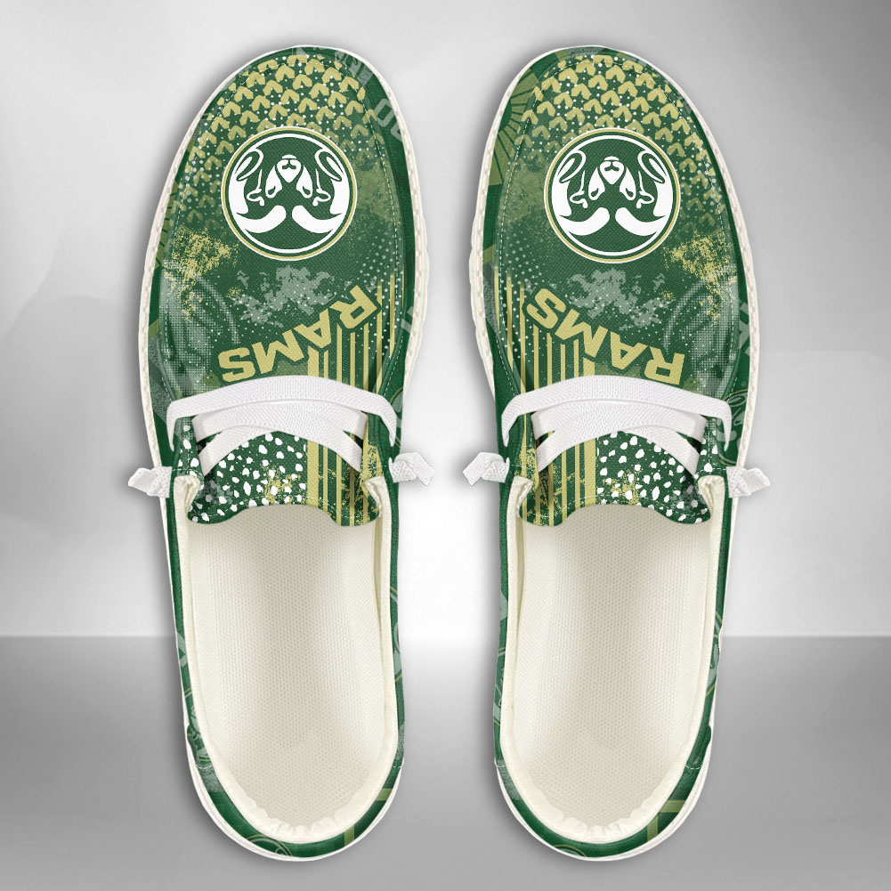 Colorado State Rams personalisierte H-D-Sportschuhe – individuelles Namensdesign