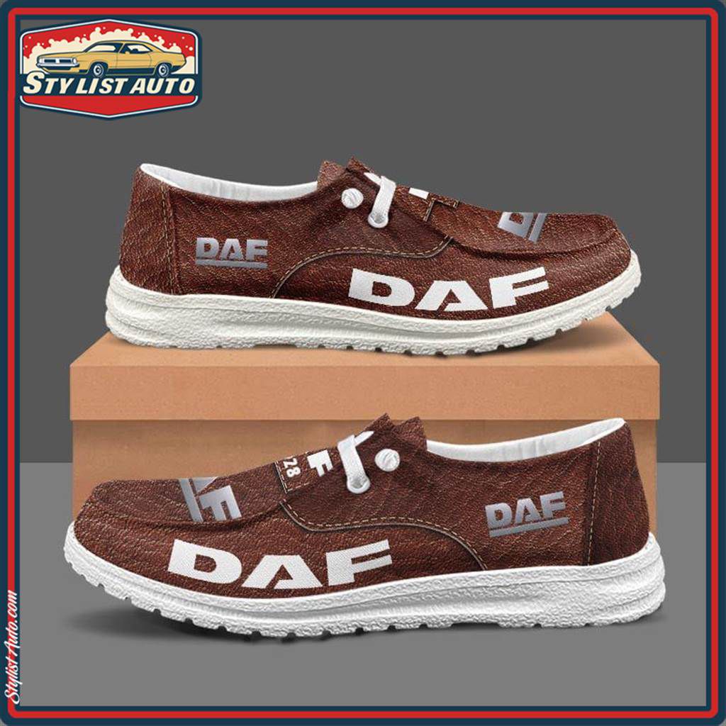 DAF Truck H-D Schuhe, Autoschuhe – die besten Geschenke für Autoliebhaber
