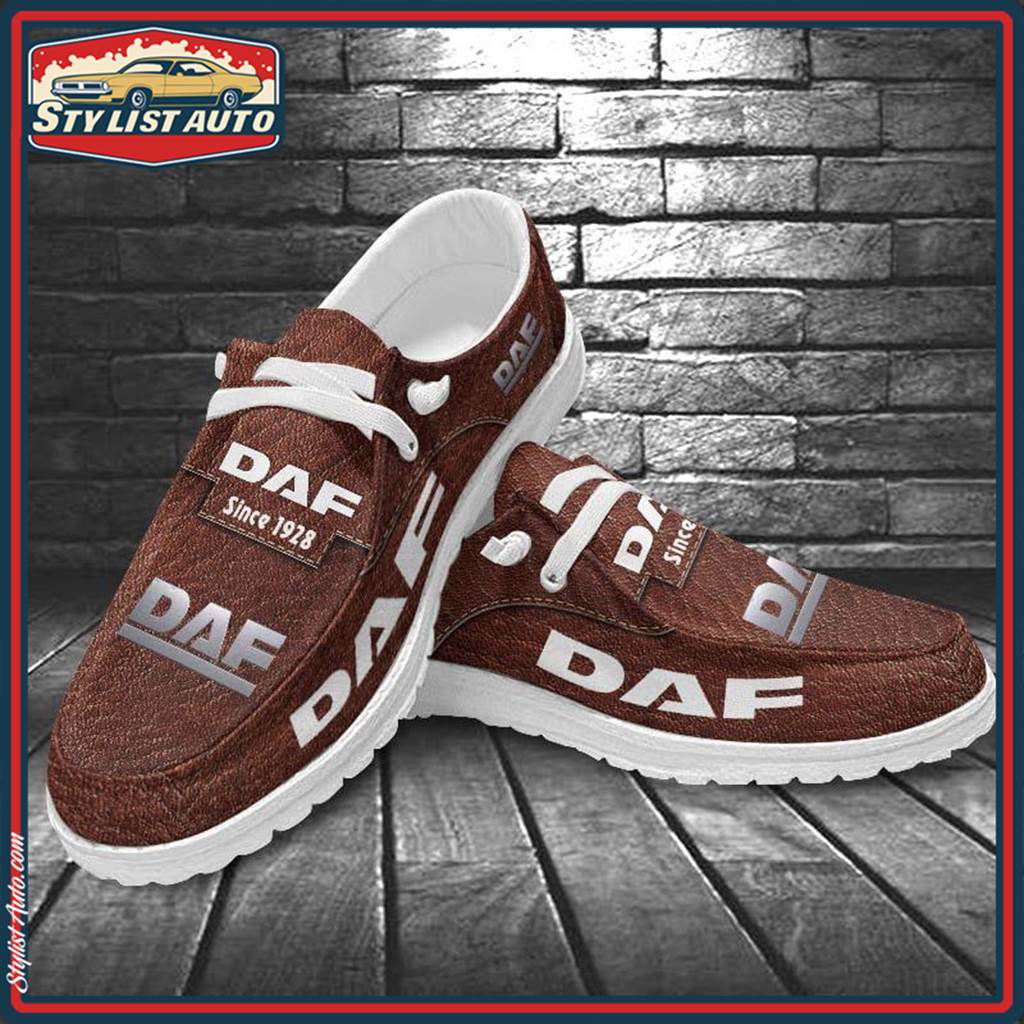 DAF Truck H-D Schuhe, Autoschuhe – die besten Geschenke für Autoliebhaber