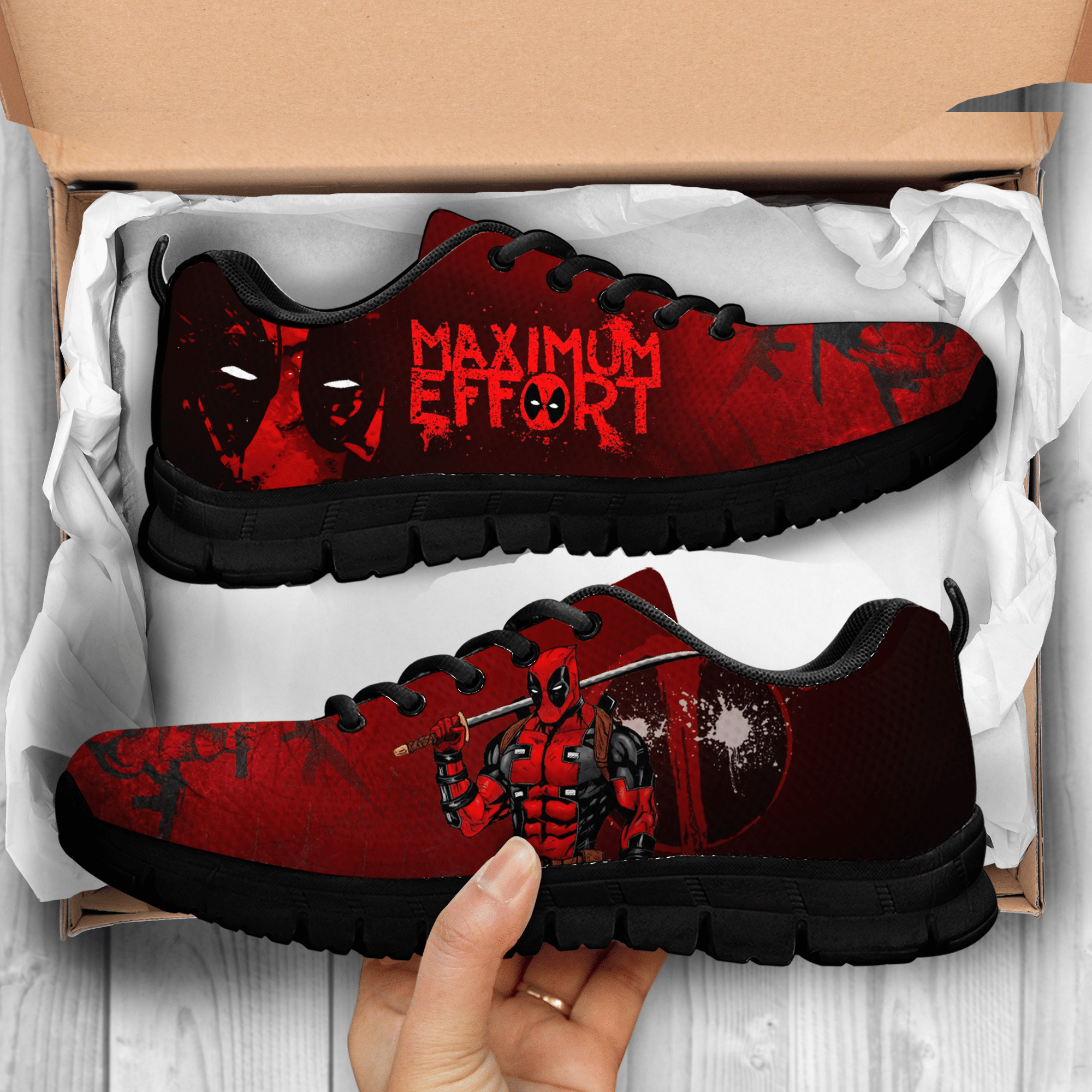Deadpool-Turnschuhe