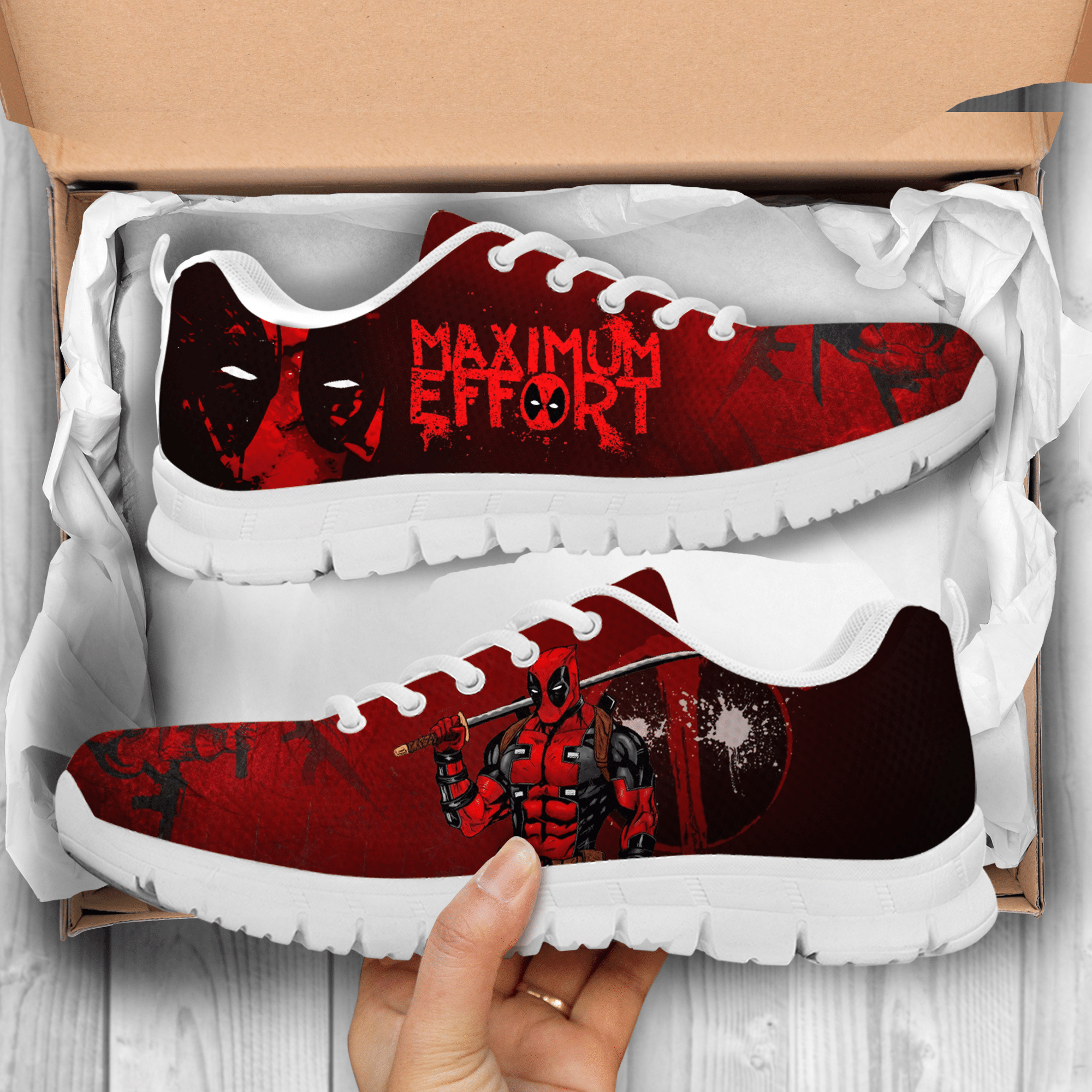 Deadpool-Turnschuhe