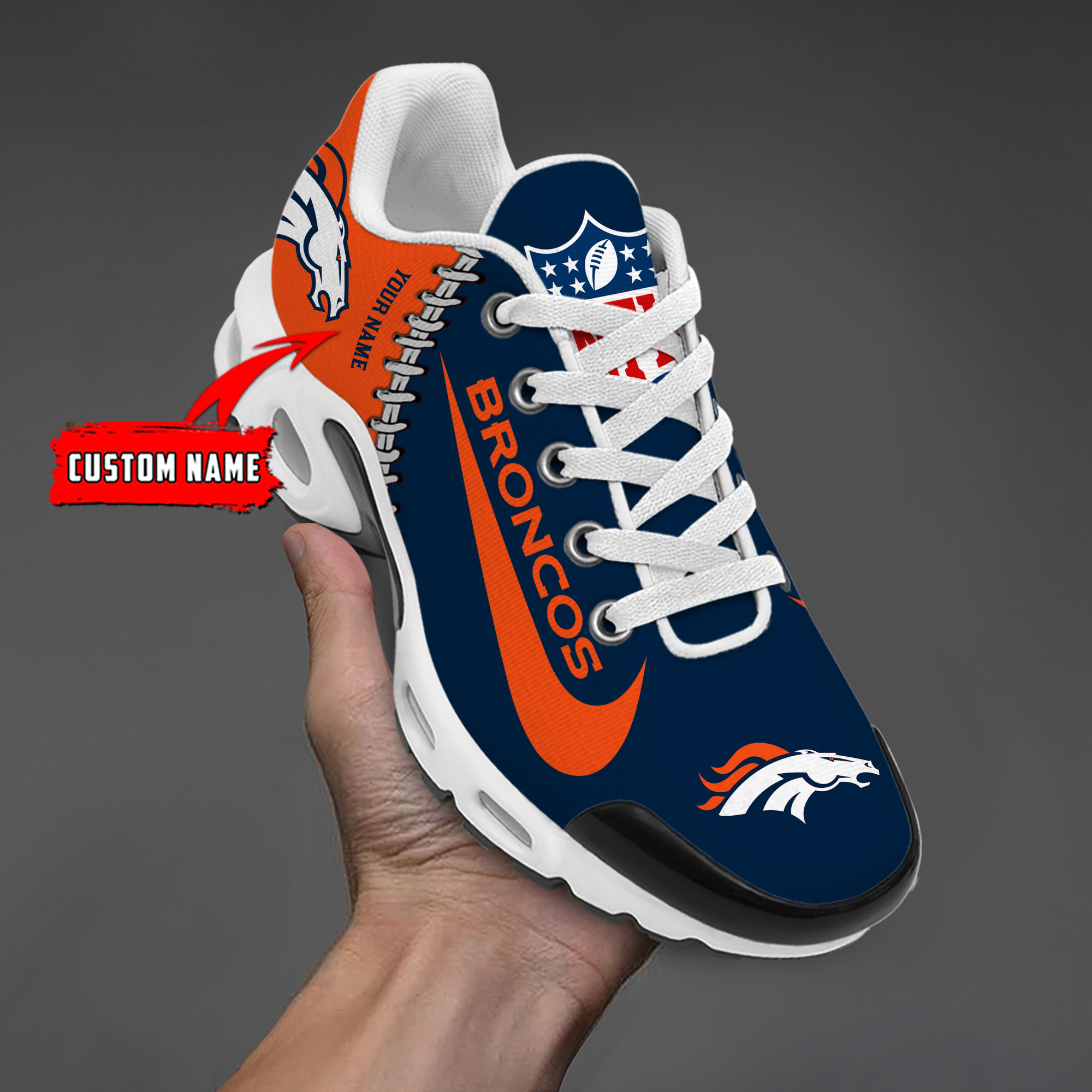 Denver Broncos TN Schuhe Sneakers für Männer und Frauen