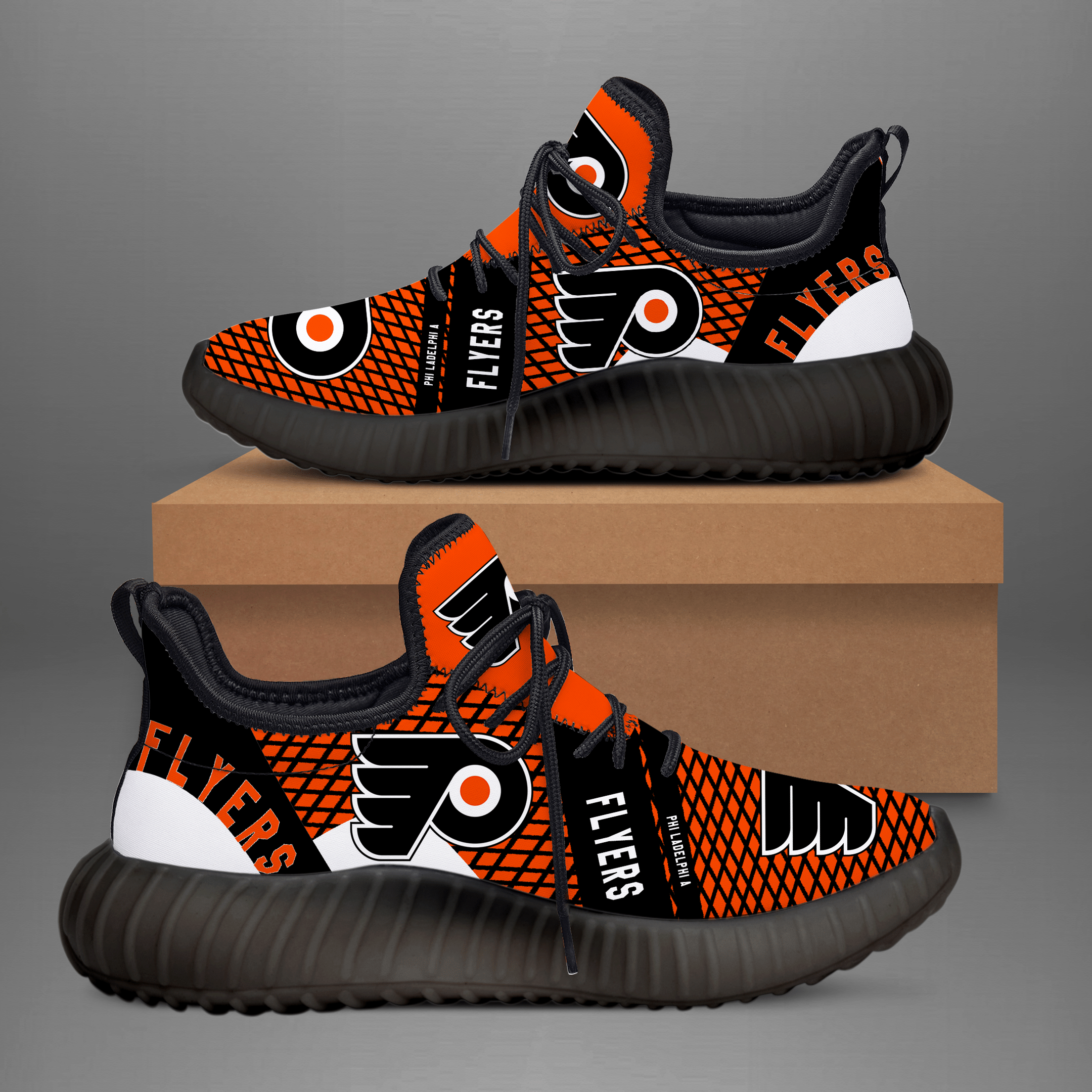 Die Philadelphia Flyers YZ Schuhe -v4