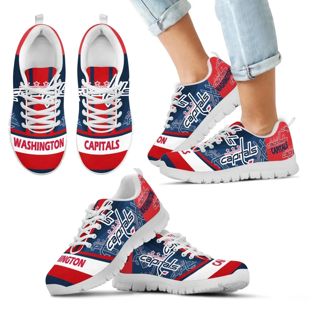Drei beeindruckende Point Of Logo Washington Capitals Sneakers