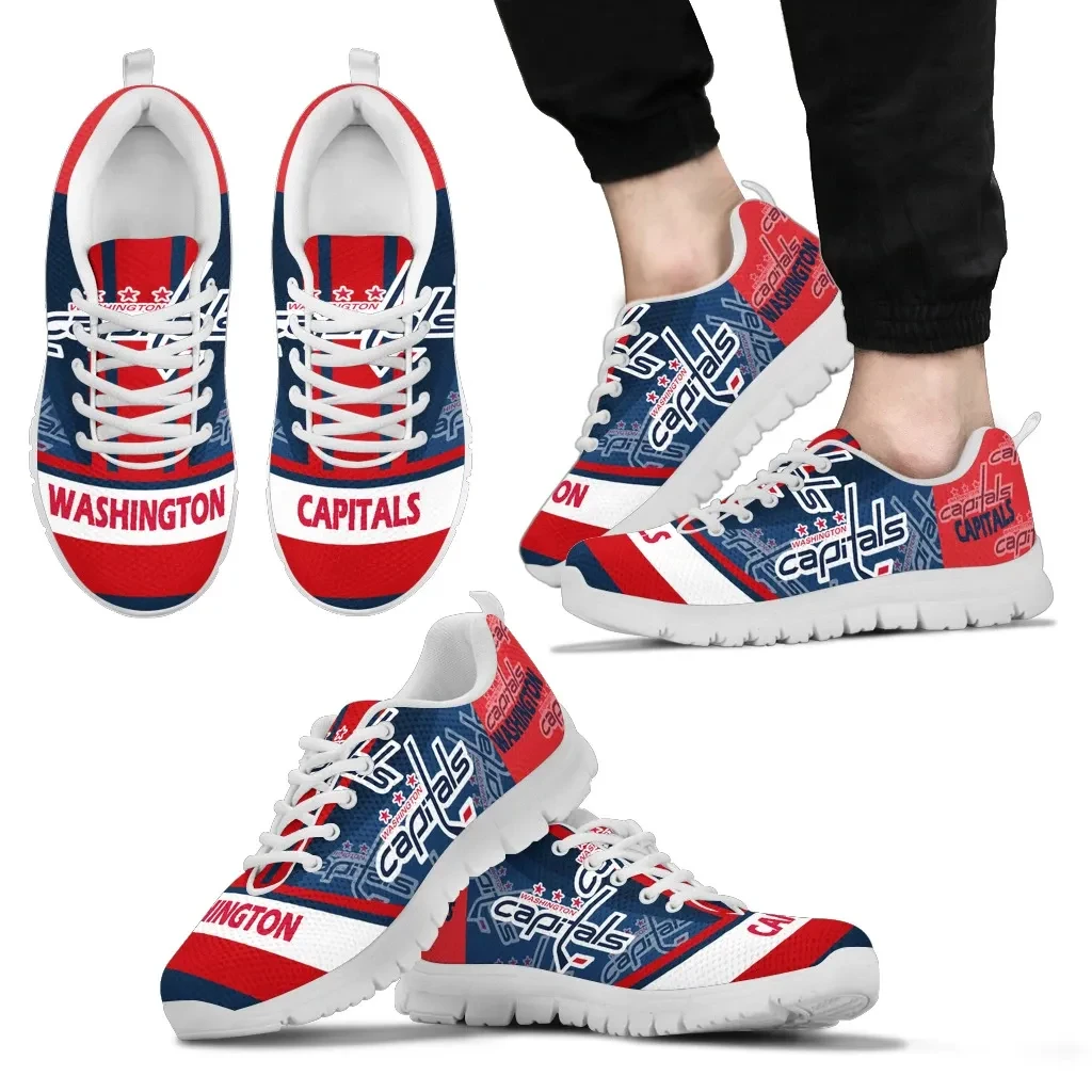 Drei beeindruckende Point Of Logo Washington Capitals Sneakers