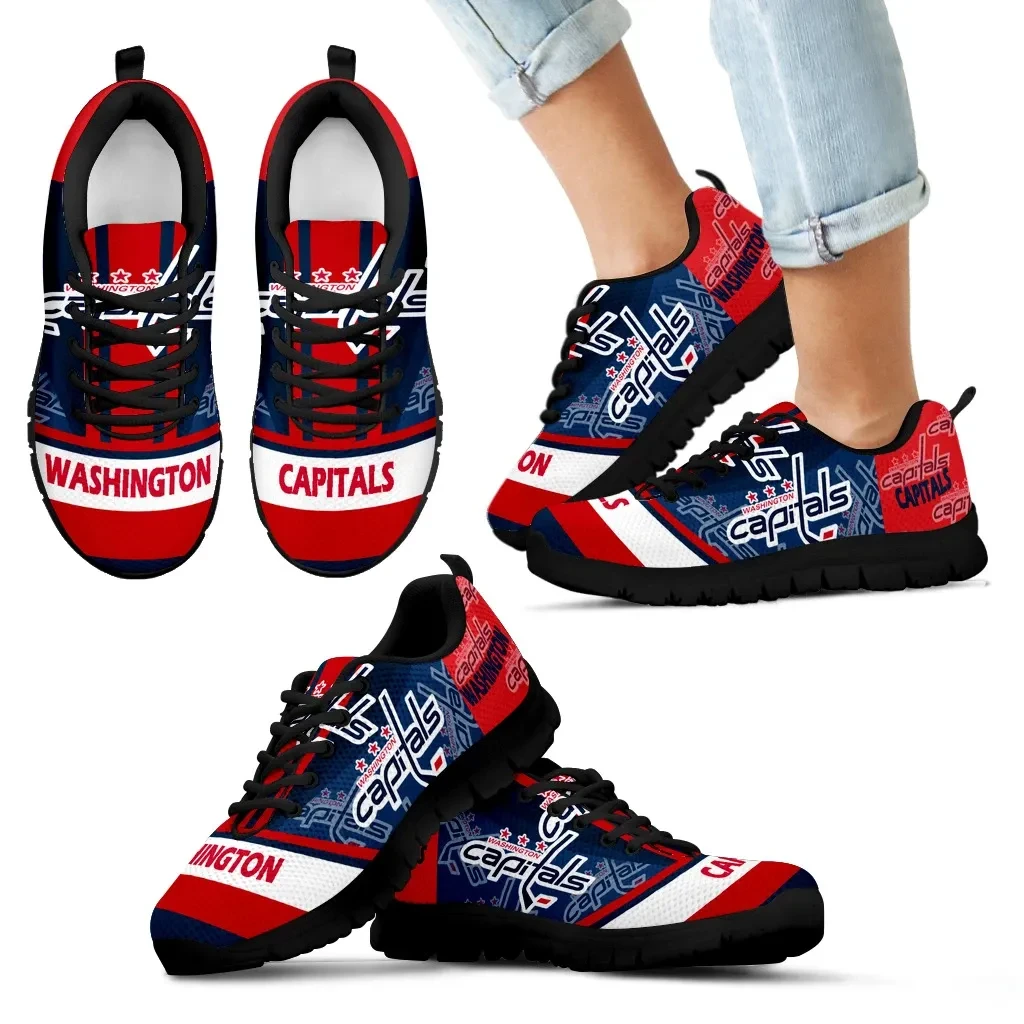 Drei beeindruckende Point Of Logo Washington Capitals Sneakers