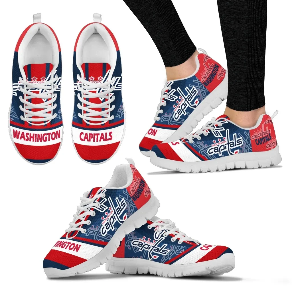 Drei beeindruckende Point Of Logo Washington Capitals Sneakers